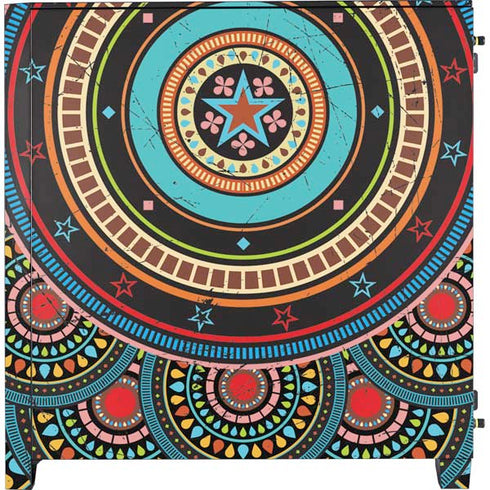 Infinite Circle Colored Corsair 4000D Tempered Glass Mid-Tower ATX Case Skin