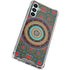 Infinite Circle Colored Galaxy A14 5G Clear Case