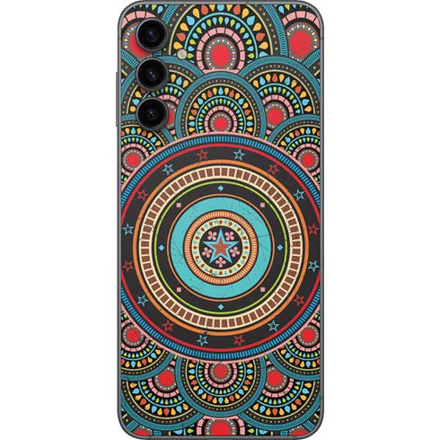 Infinite Circle Colored Galaxy A14 5G Skin