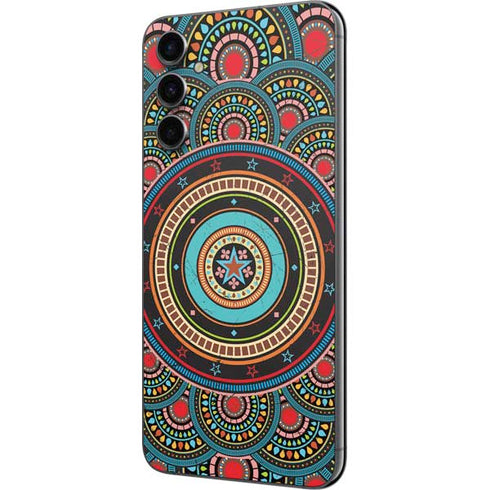 Infinite Circle Colored Galaxy A14 5G Skin