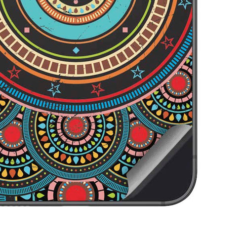 Infinite Circle Colored Galaxy A14 5G Skin