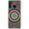 Infinite Circle Colored Galaxy A21 Clear Case