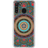 Infinite Circle Colored Galaxy A21 Clear Case