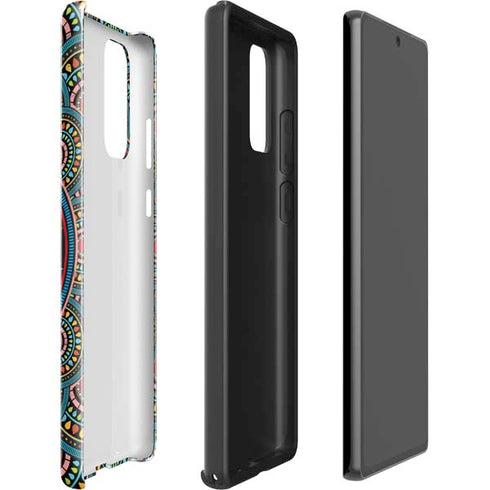 Infinite Circle Colored Galaxy Note20 5G Pro Case