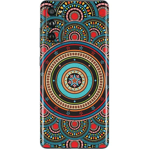 Infinite Circle Colored Galaxy S20 Fan Edition Skin