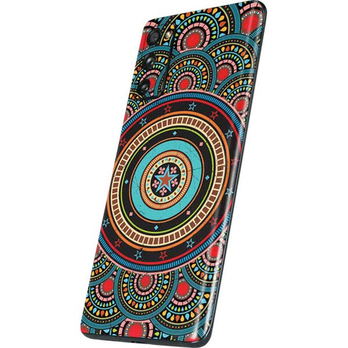 Infinite Circle Colored Galaxy S20 Fan Edition Skin