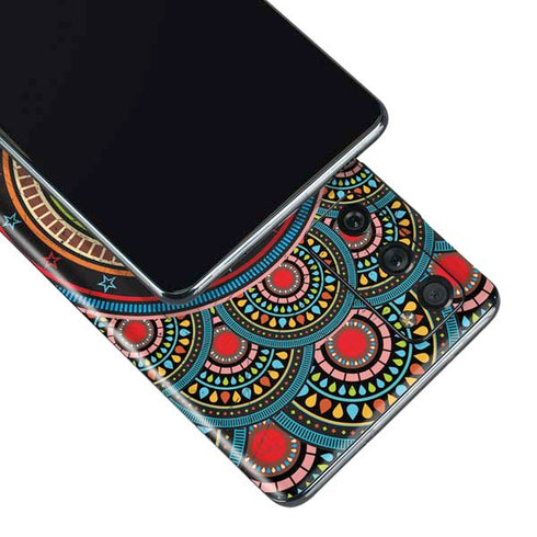 Infinite Circle Colored Galaxy S20 Fan Edition Skin