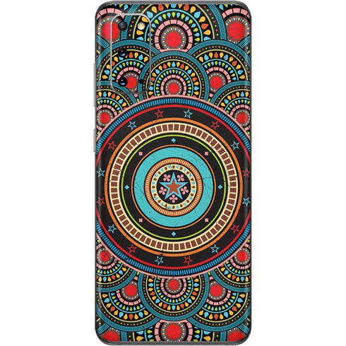 Infinite Circle Colored Galaxy S20 Skin