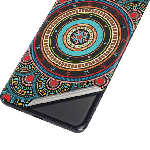 Infinite Circle Colored Galaxy S21 Plus 5G Skin