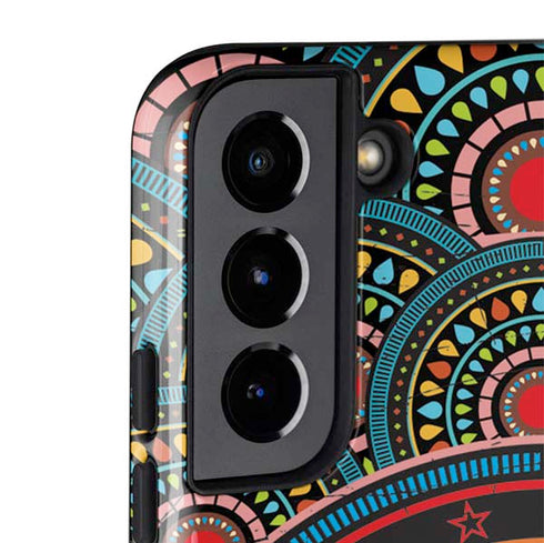 Infinite Circle Colored Galaxy S22 Pro Case