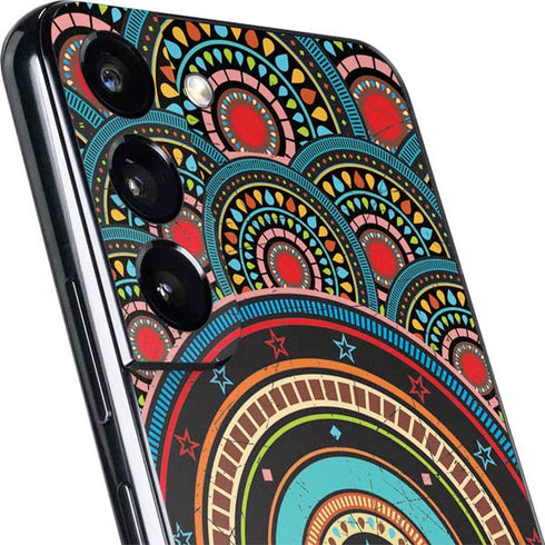 Infinite Circle Colored Galaxy S22 Skin
