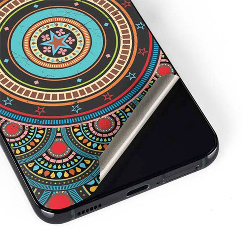 Infinite Circle Colored Galaxy S22 Skin