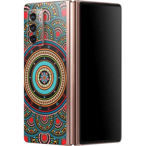Infinite Circle Colored Galaxy Z Fold2 5G Skin