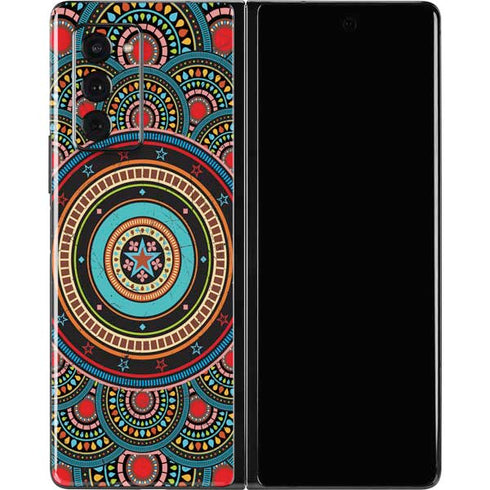 Infinite Circle Colored Galaxy Z Fold2 5G Skin