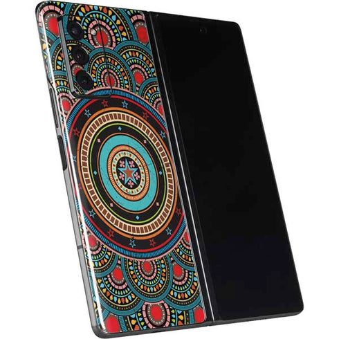 Infinite Circle Colored Galaxy Z Fold2 5G Skin