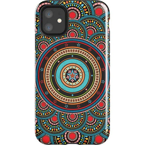 Infinite Circle Colored iPhone 11 Impact Case