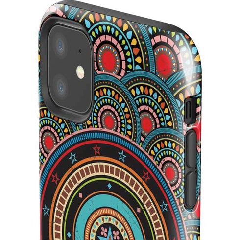 Infinite Circle Colored iPhone 11 Impact Case