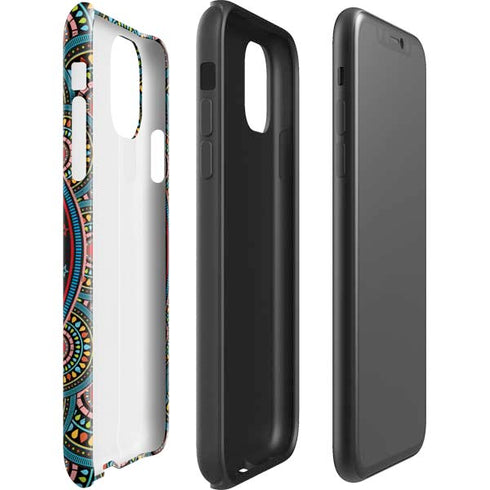 Infinite Circle Colored iPhone 11 Impact Case