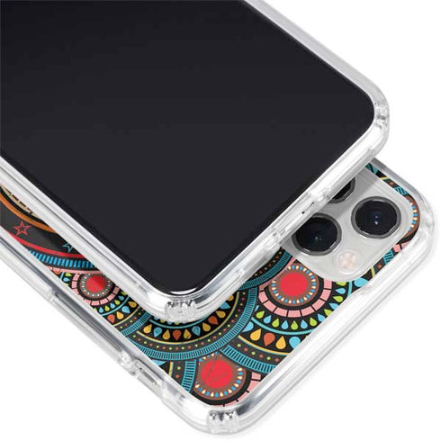 Infinite Circle Colored iPhone 11 Pro Clear Case