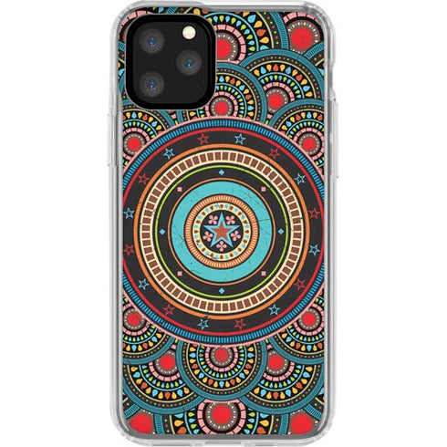 Infinite Circle Colored iPhone 11 Pro Clear Case