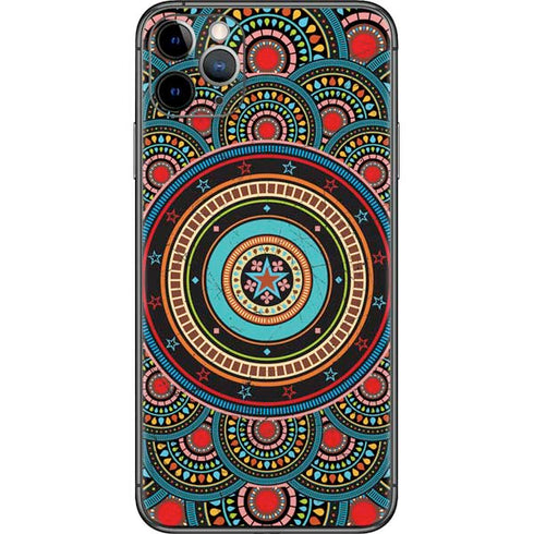 Infinite Circle Colored iPhone 11 Pro Max Skin