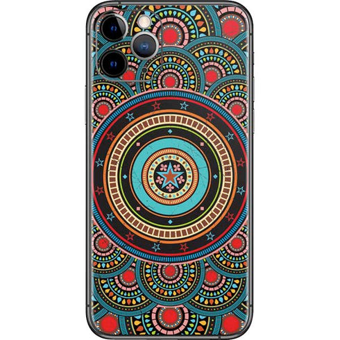 Infinite Circle Colored iPhone 11 Pro Skin