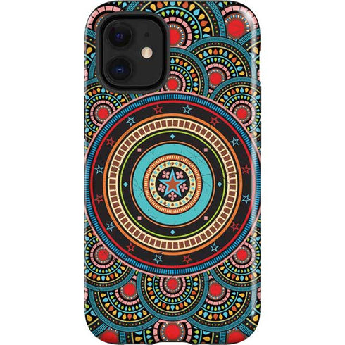 Infinite Circle Colored iPhone 12 Mini Impact Case