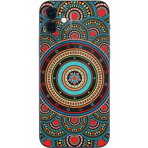 Infinite Circle Colored iPhone 12 Skin