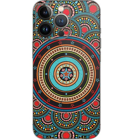 Infinite Circle Colored iPhone 13 Pro Skin