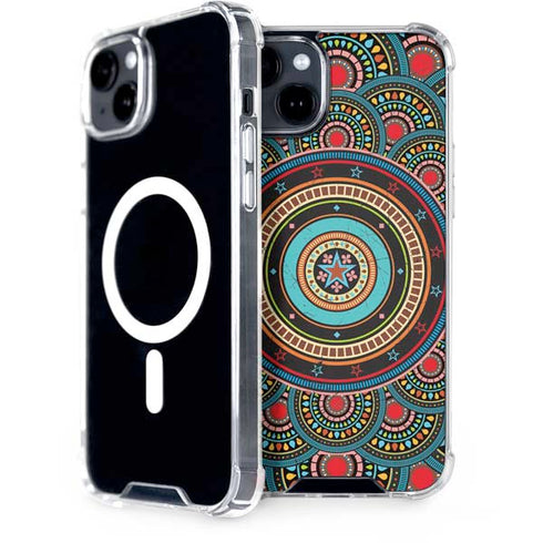 Infinite Circle Colored iPhone 14 MagSafe Case