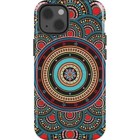 Infinite Circle Colored iPhone 15 Impact Case
