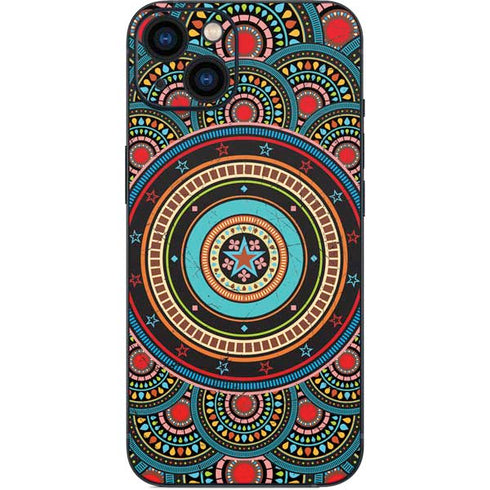 Infinite Circle Colored iPhone 14 Plus Skin