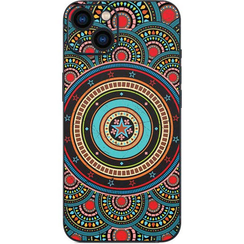 Infinite Circle Colored iPhone 14 Skin