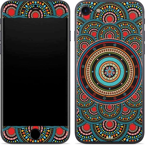 Infinite Circle Colored iPhone 7 Skin