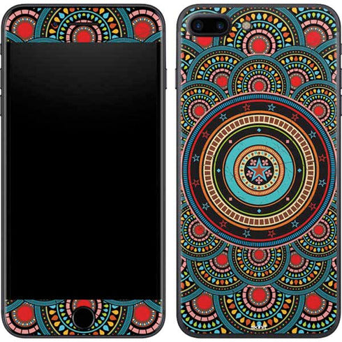 Infinite Circle Colored iPhone 8 Plus Skin