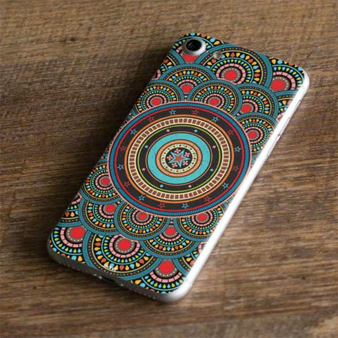 Infinite Circle Colored iPhone 8 Skin