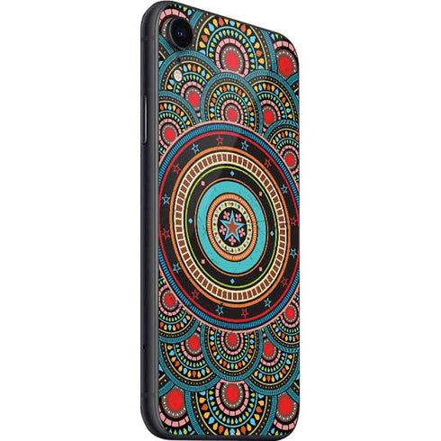 Infinite Circle Colored iPhone SE (2nd & 3rd Gen) Skin