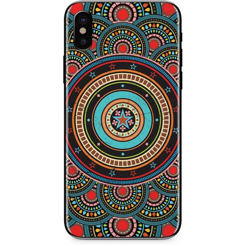 Infinite Circle Colored iPhone XS Max Skin