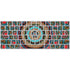 Infinite Circle Colored Magic Keyboard Skin