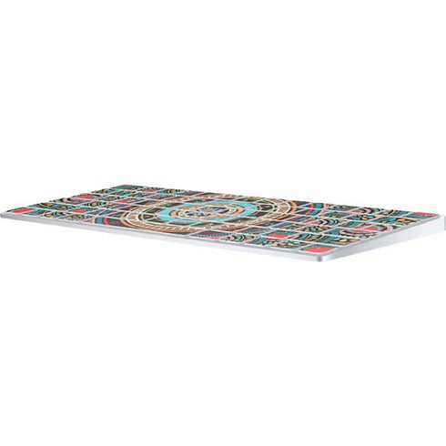 Infinite Circle Colored Magic Keyboard Skin