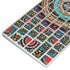 Infinite Circle Colored Magic Keyboard Skin