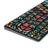 Infinite Circle Colored Magic Keyboard with Numeric Keypad Skin