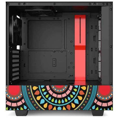 Infinite Circle Colored NZXT H510 Compact ATX Mid-Tower Case Skin