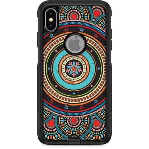 Infinite Circle Colored Otterbox Commuter iPhone Skin