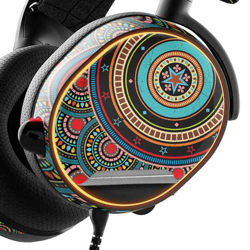 Infinite Circle Colored SteelSeries Arctis 5 Skin