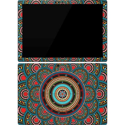 Infinite Circle Colored Surface Pro 7 Skin