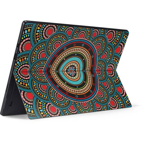 Infinite Circle Colored Surface Pro 7 Skin