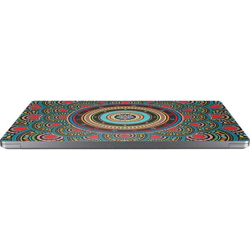 Infinite Circle Colored Universal Laptop 12in (9.8 x 6.8in) Skin