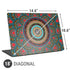 Infinite Circle Colored Universal Laptop 18in (14.6 x 10.6in) Skin