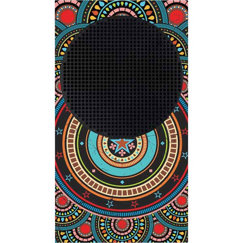 Infinite Circle Colored Xbox Series S Console Skin